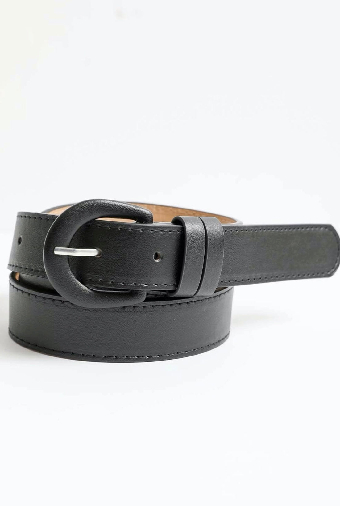 Classic Vegan Leather Belt