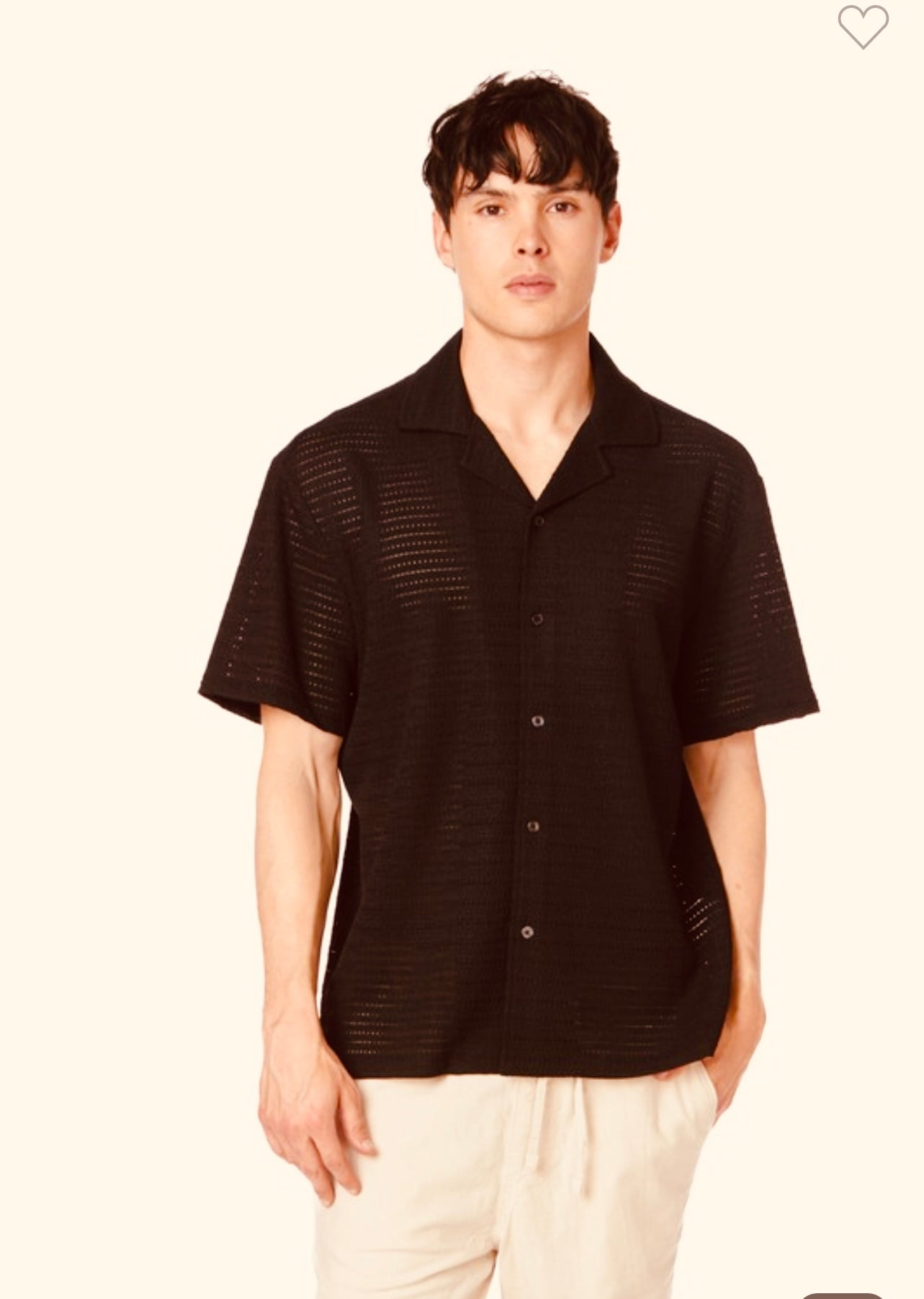 Men's Textured Shirt