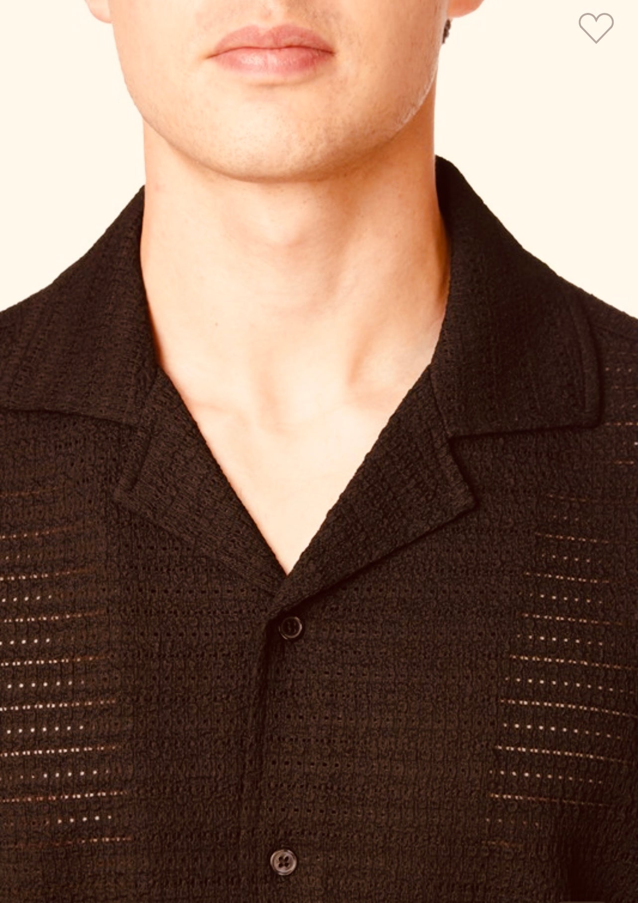 Men's Textured Shirt