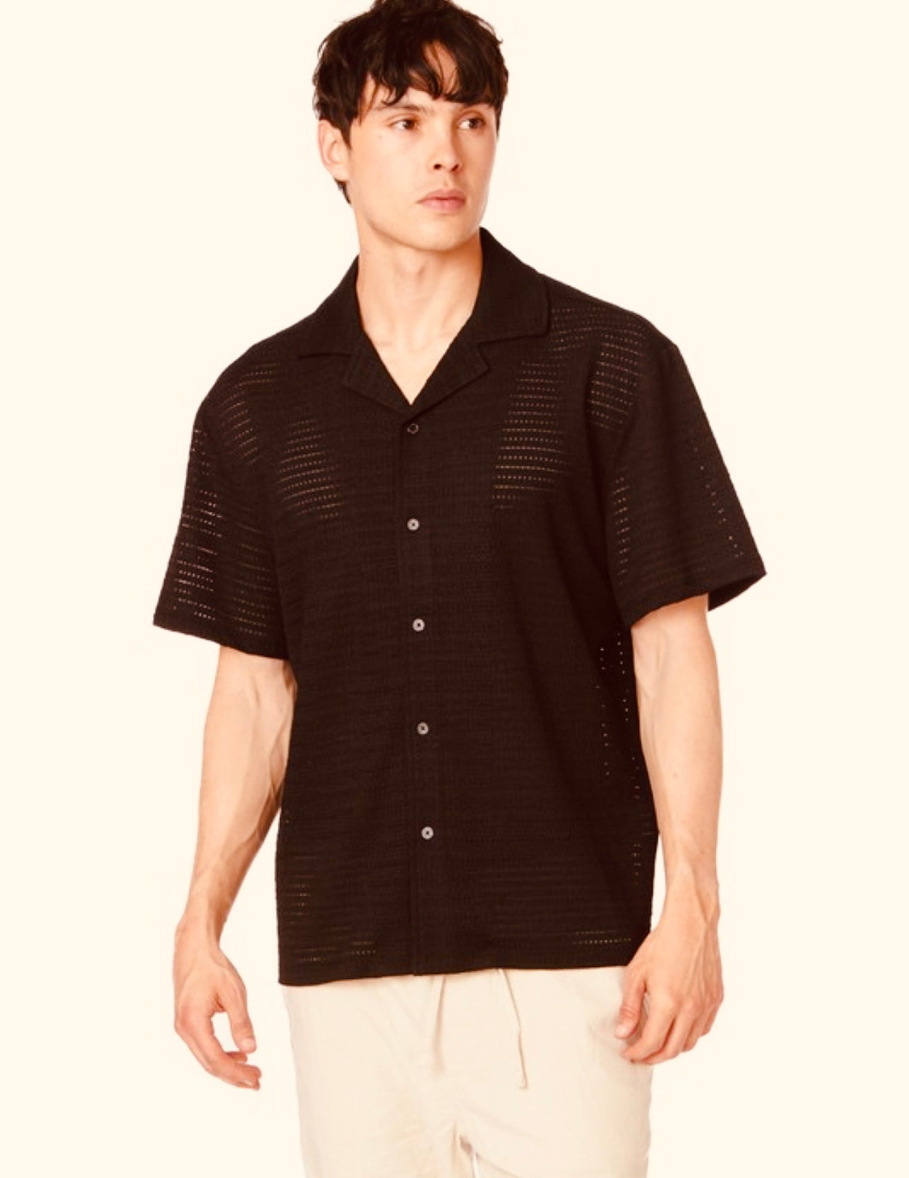 Men's Textured Shirt