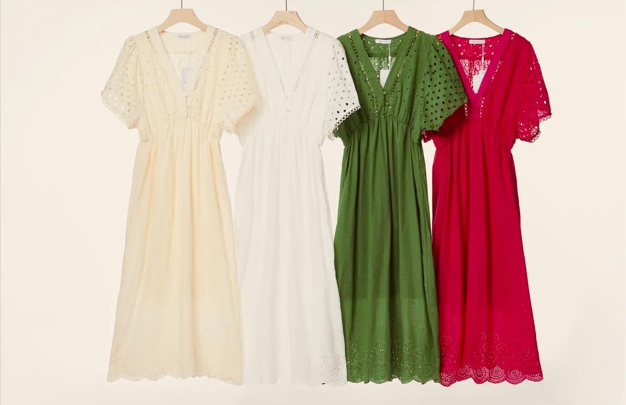 Boho Lace Maxi Hollow out Long Dress