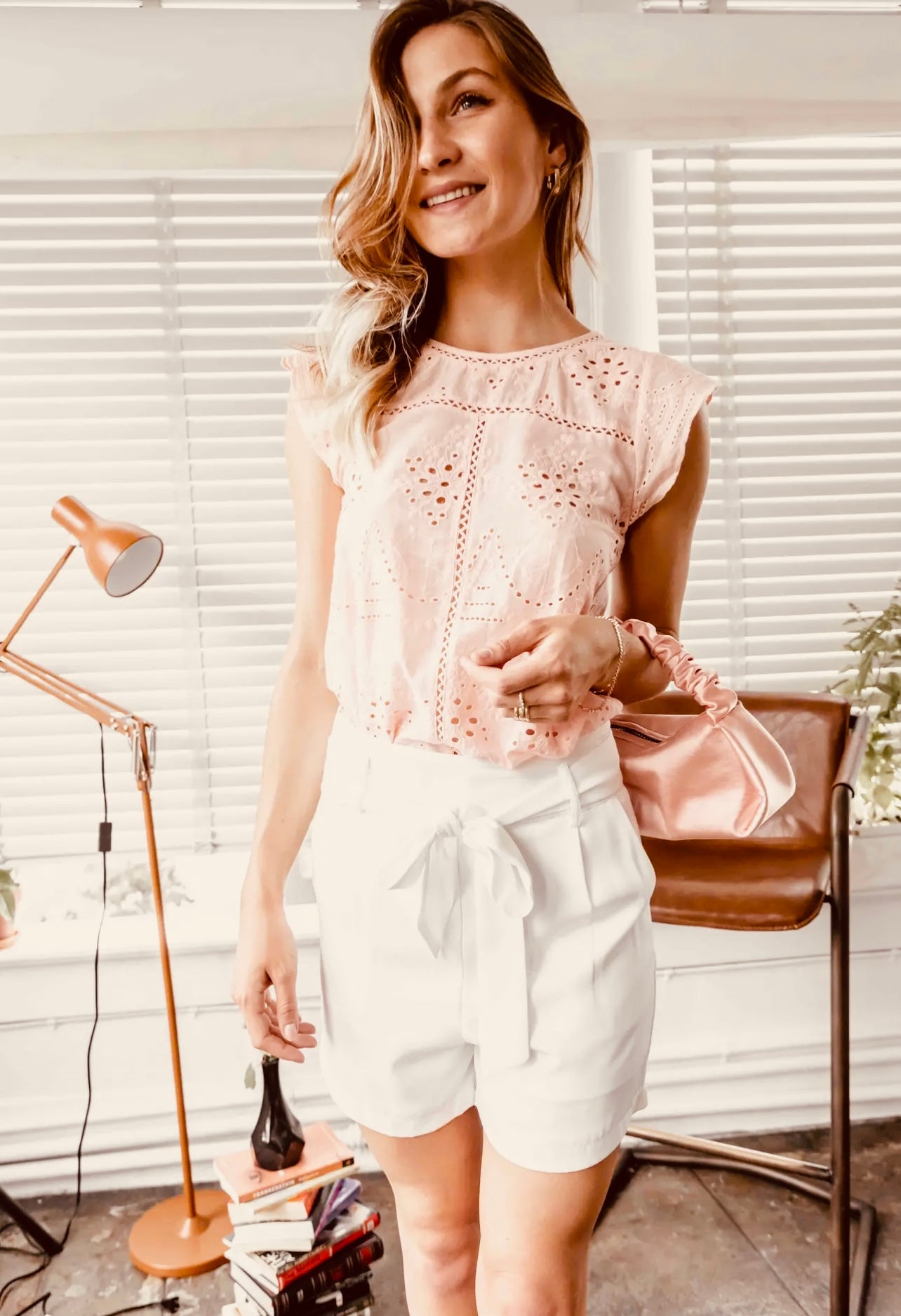 Pink Langley Casual Blouse