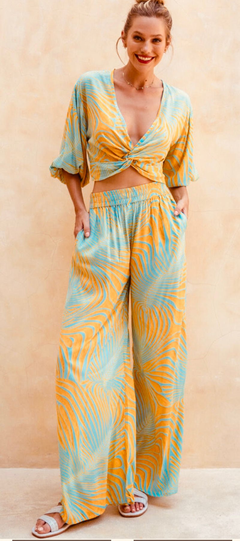 Fatima Pant - La Femme Chic BoutiqueFatima Pant