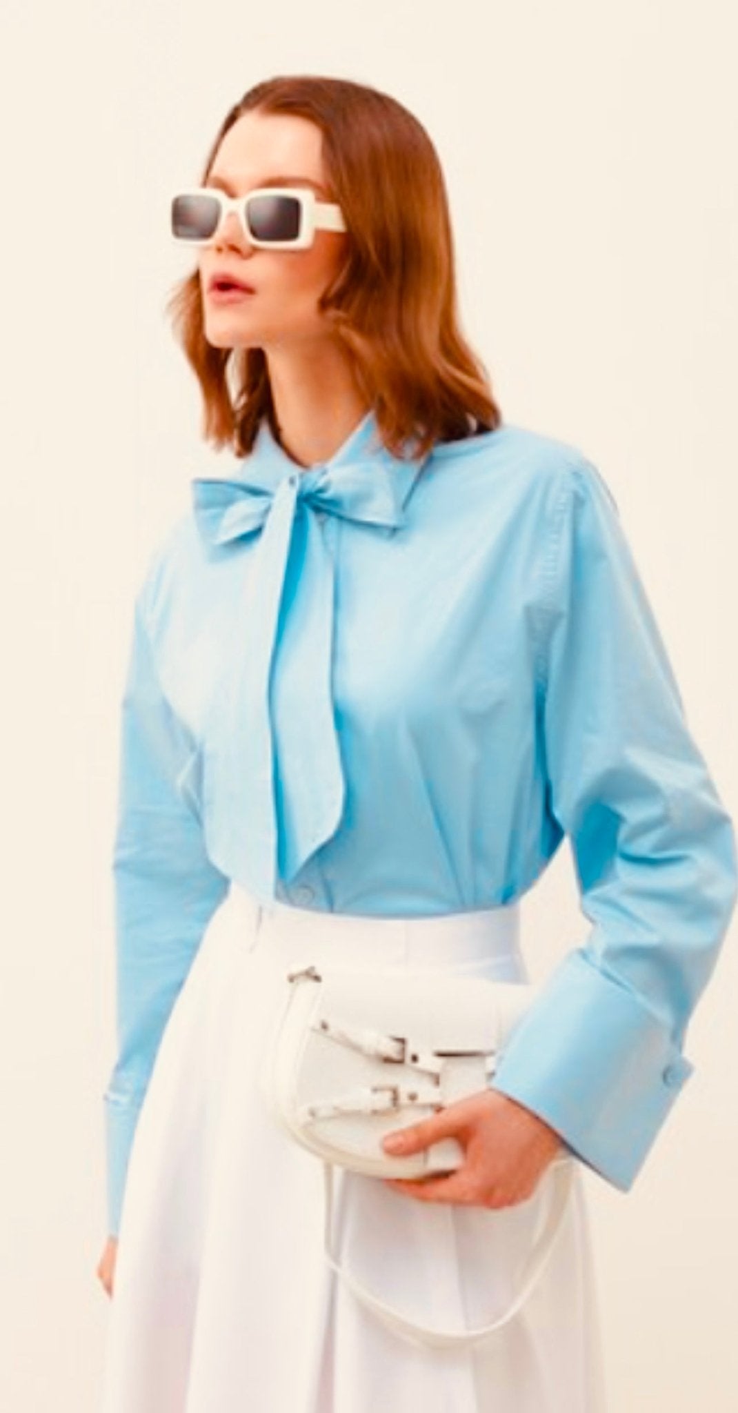 Light Blue Blouse
