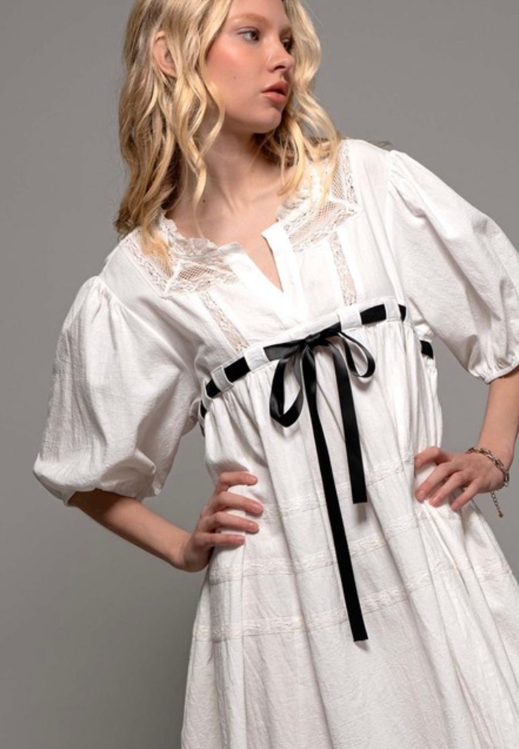 Golden Times Mini Dress